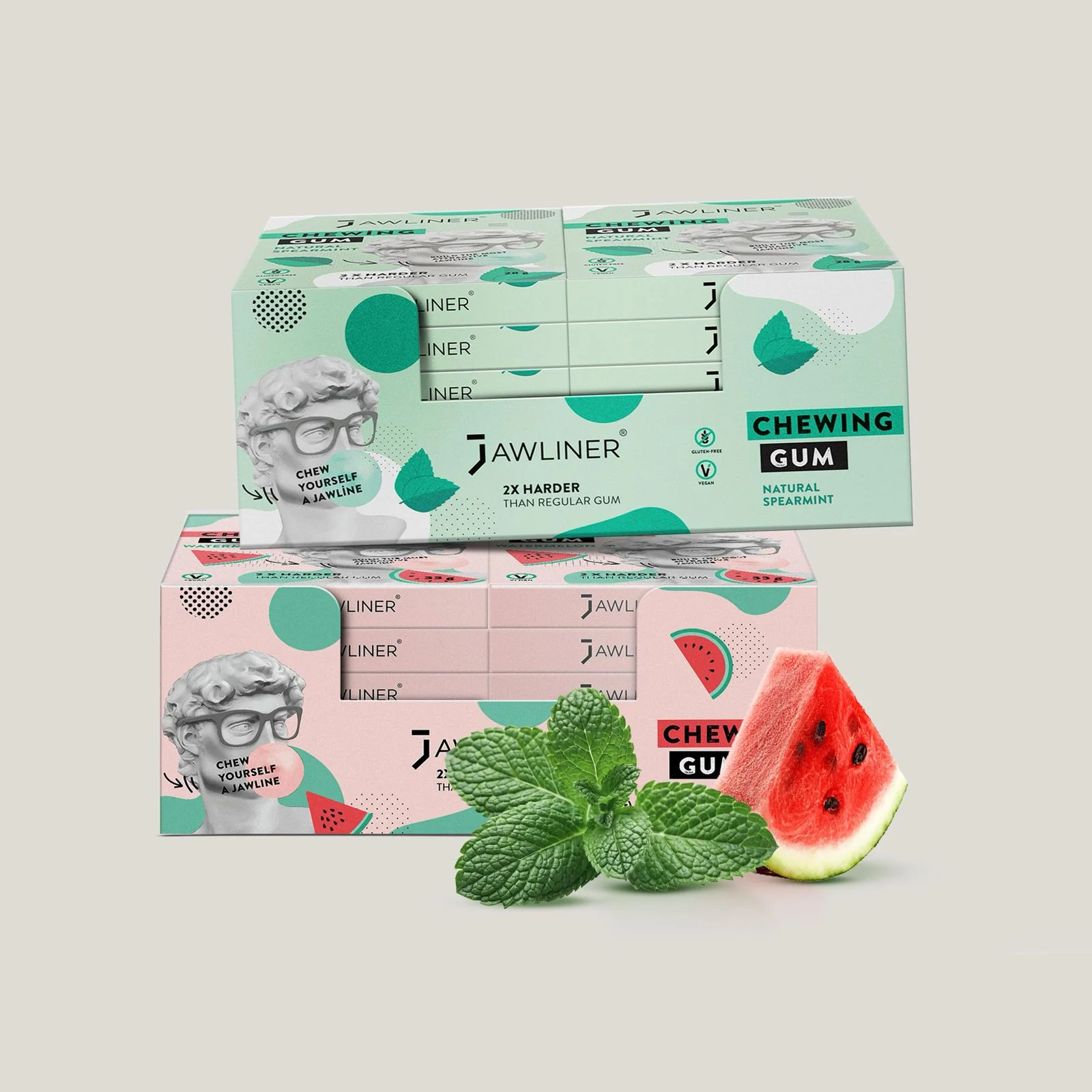 JAWLINER® Medium Chewing Gum Bundle Pack - Image 3